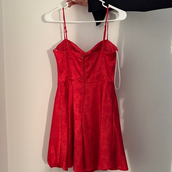 B Darlin Scarlet Floral Mini Dress - Picture 2 of 3